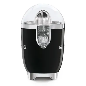 Smeg CJF11BLEU sokovnik za citruse, 70 W, ručni pritisak, univerzalni konus od nehrđajućeg čelika, crni