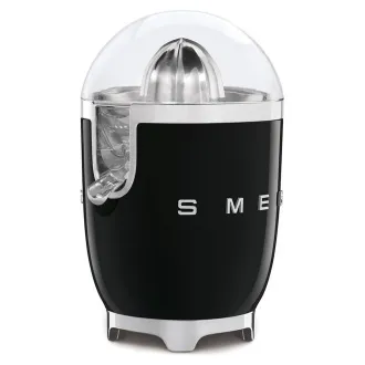 Smeg CJF11BLEU sokovnik za citruse, 70 W, ručni pritisak, univerzalni konus od nehrđajućeg čelika, crni