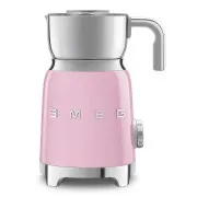 Smeg MFF11PKEU, pjenilica za mlijeko, 500 W, 600 ml / 2,5 šalice, topla čokolada / mlijeko, lagana pjena, roza