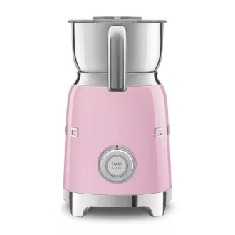 Smeg MFF11PKEU, pjenilica za mlijeko, 500 W, 600 ml / 2,5 šalice, topla čokolada / mlijeko, lagana pjena, roza Smeg MFF11PKEU, pjenilica za mlijeko, 500 W, 600 ml / 2,5 šalice, topla čokolada / mlijeko, lagana pjena, roza