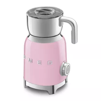 Smeg MFF11PKEU, pjenilica za mlijeko, 500 W, 600 ml / 2,5 šalice, topla čokolada / mlijeko, lagana pjena, roza Smeg MFF11PKEU, pjenilica za mlijeko, 500 W, 600 ml / 2,5 šalice, topla čokolada / mlijeko, lagana pjena, roza