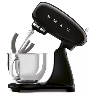 Kuhinjski procesor Smeg SMF03BLEU, 800 W, 4,8 l, posuda od nehrđajućeg čelika, 10 programa, Full-Color crna