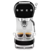 Smeg ECF02BLEU aparat za espresso kavu, poluga, 1350 W, 15 bara, termoblok, pasivni grijač šalica, crna