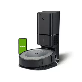iRobot Roomba i5+ 5658 robotski usisavač, automatsko punjenje, senzor udara, mobilna aplikacija, crna