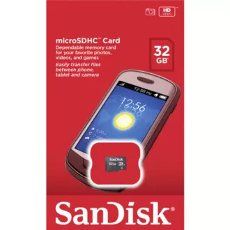 SanDisk MicroSDHC kartica 32GB (klasa 4)