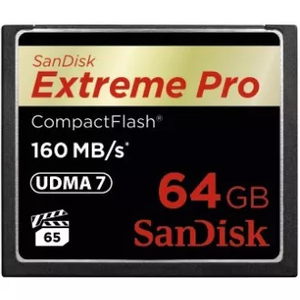 SanDisk Compact Flash 64GB Extreme Pro (160MB/s) VPG 65, UDMA 7