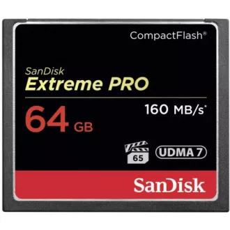 SanDisk Compact Flash 64GB Extreme Pro (160MB/s) VPG 65, UDMA 7