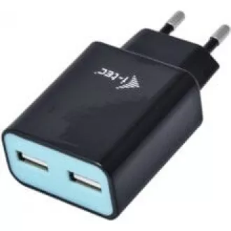 i-tec USB Power Charger 2 porta 2.4A - USB punjač - crni