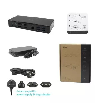 i-tec USB-C Quattro Display Docking Station s napajanjem od 85 W