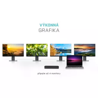 i-tec USB-C Quattro Display Docking Station s napajanjem od 85 W