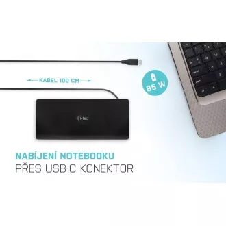i-tec USB-C Quattro Display Docking Station s napajanjem od 85 W