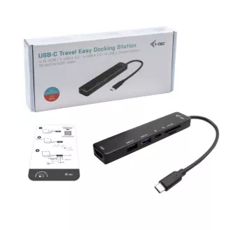 i-tec USB-C Travel Easy Dock 4K HDMI + napajanje 60 W