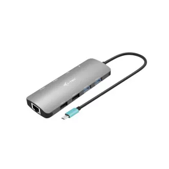 i-tec USB-C Metal Nano 2x HDMI priključna stanica, PD 100W