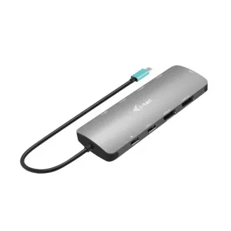i-tec USB-C Metal Nano 2x HDMI priključna stanica, PD 100W