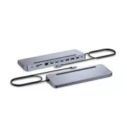 i-tec USB-C metalna ergonomska 4K 3x priključna stanica za zaslon, PD 100 W