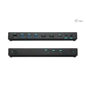 Priključna stanica i-tec USB-C s trostrukim 4K zaslonom Gen2 Pro, PD 100 W Priključna stanica i-tec USB-C s trostrukim 4K zaslonom Gen2 Pro, PD 100 W