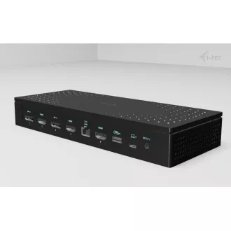 i-tec univerzalna priključna stanica s 5x 4K zaslonom, isporuka snage 100 W