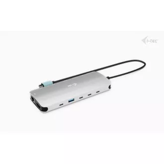 i-tec USB-C metalni Nano 3x Display Dock, 2x HDMI 1x USB-C video, napajanje 140 W