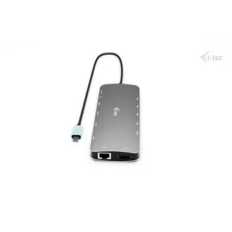 i-tec USB-C metalni Nano 3x Display Dock, 2x HDMI 1x USB-C video, napajanje 140 W