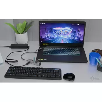 i-tec Univerzalni metalni punjač HUB 2x USB-C + 2x USB-A priključak, PD 85W