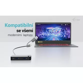 i-tec Univerzalni KVM HUB 2x USB-C + 2x USB-A 3.0 priključak