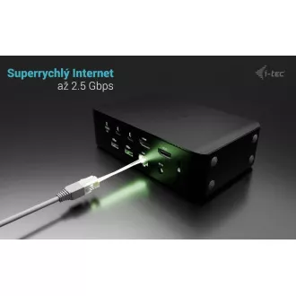 i-tec Thunderbolt 5 Quattro priključna stanica za zaslon, napajanje 140 W i-tec Thunderbolt 5 Quattro priključna stanica za zaslon, napajanje 140 W