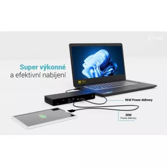 i-tec Thunderbolt4 3x priključna stanica za zaslon, napajanje 96 W i-tec Thunderbolt4 3x priključna stanica za zaslon, napajanje 96 W