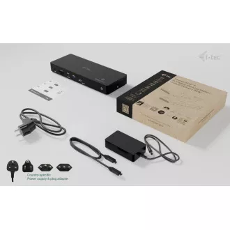 i-tec Thunderbolt4 3x priključna stanica za zaslon, napajanje 96 W i-tec Thunderbolt4 3x priključna stanica za zaslon, napajanje 96 W
