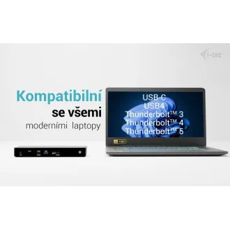 i-tec Thunderbolt4 3x priključna stanica za zaslon, napajanje 96 W i-tec Thunderbolt4 3x priključna stanica za zaslon, napajanje 96 W
