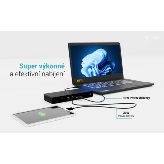i-tec Thunderbolt4 3x priključna stanica za zaslon, napajanje 96 W i-tec Thunderbolt4 3x priključna stanica za zaslon, napajanje 96 W