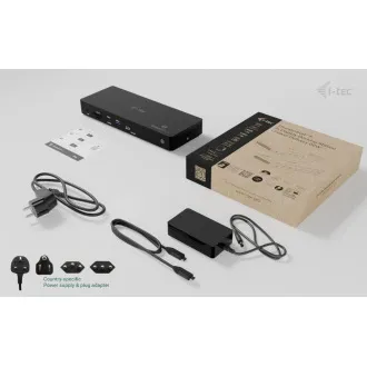 i-tec Thunderbolt4 3x priključna stanica za zaslon, napajanje 96 W i-tec Thunderbolt4 3x priključna stanica za zaslon, napajanje 96 W