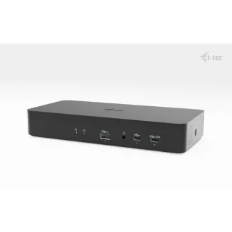i-tec Univerzalna inteligentna priključna stanica za dva zaslona, napajanje 100 W i-tec Univerzalna inteligentna priključna stanica za dva zaslona, napajanje 100 W