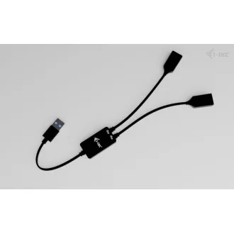 i-tec USB-A kabelski razdjelnik 2 priključka (2x USB-A)