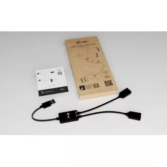 i-tec USB-A kabelski razdjelnik 2 priključka (2x USB-A)
