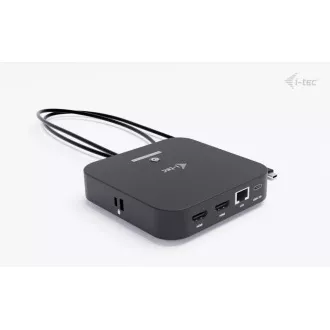 i-tec USB-C Dual HDMI priključna stanica, napajanje 100 W