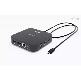 i-tec USB-C Dual HDMI priključna stanica, napajanje 100 W