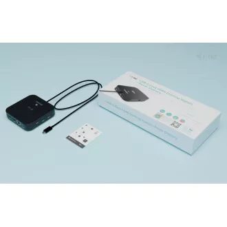 i-tec USB-C Dual HDMI priključna stanica, napajanje 100 W