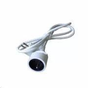 Solight produžni kabel - konektor, 1 utičnica, bijeli, 1,5m