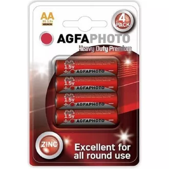 AgfaPhoto cink baterija AA, blister 4kom