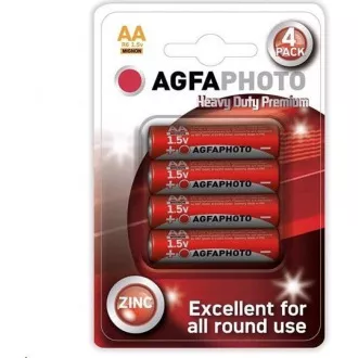 AgfaPhoto cink baterija AA, blister 4kom