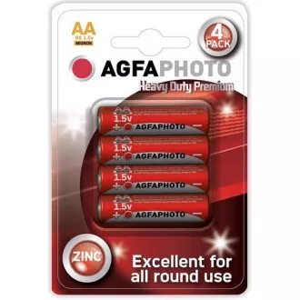 AgfaPhoto cink baterija AA, blister 4kom