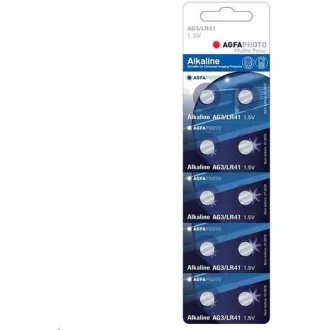 AgfaPhoto gumb alkalna baterija LR41-LR736-AG3-384-392, blister 10kom