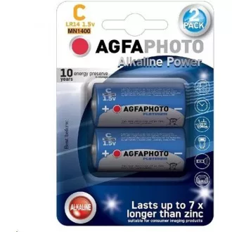 AgfaPhoto Power alkalna baterija LR14 / C, blister 2kom