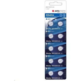 AgfaPhoto gumb alkalna baterija LR44-LR1154-AG13, blister 10kom