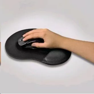Hama ergonomska gel podloga za miša, crna