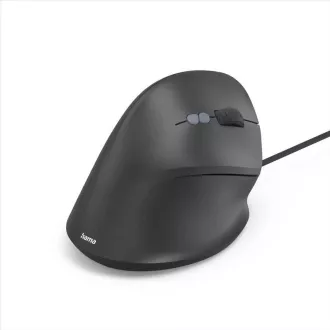Hama vertikalni ergonomski žičani miš ECM-500R, za dešnjake, crni Hama vertikalni ergonomski žičani miš ECM-500R, za dešnjake, crni