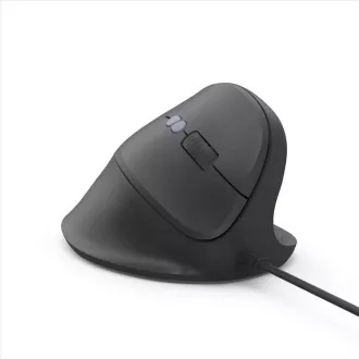 Hama vertikalni ergonomski žičani miš ECM-500R, za dešnjake, crni Hama vertikalni ergonomski žičani miš ECM-500R, za dešnjake, crni