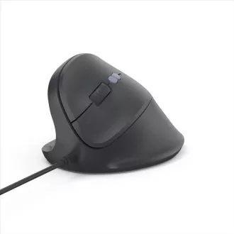 Hama vertikalni ergonomski žičani miš ECM-500L, za ljevake, crni Hama vertikalni ergonomski žičani miš ECM-500L, za ljevake, crni