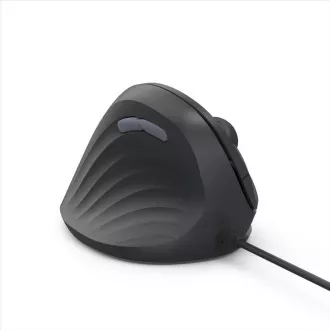 Hama vertikalni ergonomski žičani miš ECM-500L, za ljevake, crni Hama vertikalni ergonomski žičani miš ECM-500L, za ljevake, crni