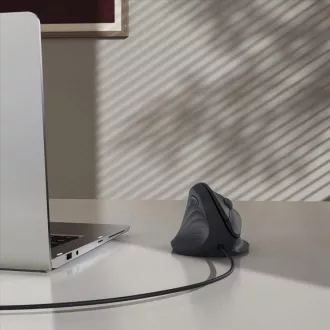 Hama vertikalni ergonomski žičani miš ECM-500L, za ljevake, crni Hama vertikalni ergonomski žičani miš ECM-500L, za ljevake, crni